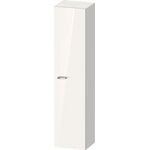 DU XBase Hochschrank 400x358x1760mm Tür 1,Türansch. L/R,Glasfb.5,Eiche Natur