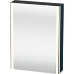 DU SPS XSquare m.Bel. 800x600x155 Nachtblau Seidenmatt,TA l. ohne ES, F