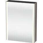 DU SPS XSquare m.Bel. 800x600x155 Flannel Grey HGL, TA r. ohne ES, F