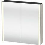 DU Spiegelschrank XSquare m.Beleuchtung 800x800x155mm, Taupe, CH