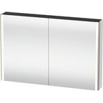 DU Spiegelschrank Xsquare Schwarz 155x1200x800mm, CH