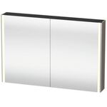 DU Spiegelschrank XSquare m.Beleuchtung 800x1200x155mm, Flannel Grey sdm., F