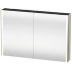 DU Spiegelschrank XSquare m.Beleuchtung 800x1200x155mm, Taupe, CH
