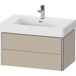 Duravit Waschtischunterbau XSQUARE 784x397x470mm ta sdm o ES