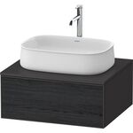 Duravit Waschtischunterbau Zencha 650x281x550mm Ei sw / gra s-matt o ES