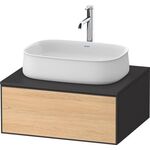 Duravit Waschtischunterbau Zencha 650x281x550mm Ei na / gra s-matt o ES