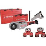 Akku-Gewindeschneidmas. SUPERTRONIC®2000E CAS 13-60mm 58 U/min 1/2-2Zoll m.Köpfe