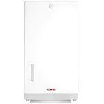 CWS Faltpapierspender Paradise Paper Universal, mit Schloss, weiß