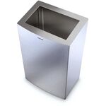 CWS Paradise Stainless Steel Paper Bin 40 l, HxBxT 550x335x230 mm, Edelstahl