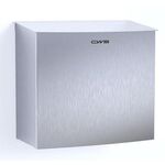 CWS Paradise Stainless Steel Hygienebox 6 l, HxBxT 240 x 225 x 125 mm