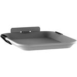 CWS Schalenhalter AP, Edelstahl Wandmontage, inkl. Abtropfschale