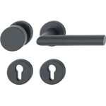 FS-Garnitur Ams.FS-58/42H/42HS/1400 Alu.F9714M K/D TS 45-65mm PZ DIN L/R HOPPE