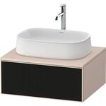 Duravit Waschtischunterbau Zencha 650x281x550mm sw ls / ta s-matt o ES