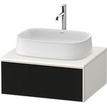 Duravit Waschtischunterbau Zencha 650x281x550mm sw ls / we s-matt o ES