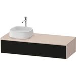 Duravit Waschtischunterbau Zencha 1300x281x550mm sw ls / ta s-matt o ES