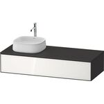 Duravit Waschtischunterbau Zencha 1300x281x550mm we / gra s-matt o ES