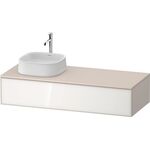 Duravit Waschtischunterbau Zencha 1300x281x550mm we / ta s-matt o ES