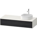 Duravit Waschtischunterbau Zencha 1300x281x550mm Ei sw / we s-matt o ES