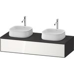 Duravit Waschtischunterbau Zencha 1300x281x550mm we / gra s-matt o ES