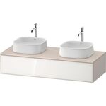 Duravit Waschtischunterbau Zencha 1300x281x550mm we / ta s-matt o ES