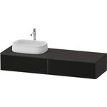 Duravit Waschtischunterbau Zencha 1600x281x550mm sw ls / gra s-matt o ES