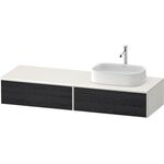 Duravit Waschtischunterbau Zencha 1600x281x550mm Ei sw / we s-matt o ES