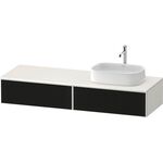 Duravit Waschtischunterbau Zencha 1600x281x550mm sw ls / we s-matt o ES
