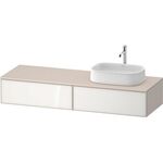 Duravit Waschtischunterbau Zencha 1600x281x550mm we / ta s-matt o ES