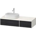 Duravit Waschtischunterbau Zencha 1300x281x550mm Ei sw / we s-matt o ES