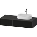 Duravit Waschtischunterbau Zencha 1300x281x550mm sw ls / gra s-matt o ES