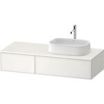 Duravit Waschtischunterbau Zencha 1300x281x550mm we / we s-matt o ES