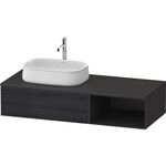 Duravit Waschtischunterbau Zencha 1300x281x550mm Ei sw / gra s-matt o ES