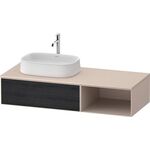 Duravit Waschtischunterbau Zencha 1300x281x550mm Ei sw / ta s-matt o ES