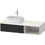 Duravit Waschtischunterbau Zencha 1300x281x550mm Ei sw / we s-matt o ES