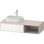 Duravit Waschtischunterbau Zencha 1300x281x550mm we / ta s-matt o ES