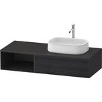 Duravit Waschtischunterbau Zencha 1300x281x550mm Ei sw / gra s-matt o ES
