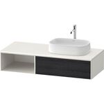 Duravit Waschtischunterbau Zencha 1300x281x550mm Ei sw / we s-matt o ES