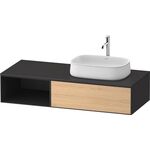 Duravit Waschtischunterbau Zencha 1300x281x550mm Ei na / gra s-matt o ES