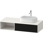 Duravit Waschtischunterbau Zencha 1300x281x550mm sw ls / we s-matt o ES