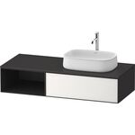Duravit Waschtischunterbau Zencha 1300x281x550mm we / gra s-matt o ES