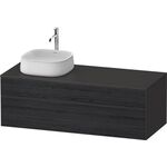 Duravit Waschtischunterbau Zencha 1300x442x550mm Ei sw / gra s-matt o ES