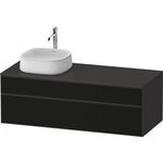 Duravit Waschtischunterbau Zencha 1300x442x550mm sw ls / gra s-matt o ES