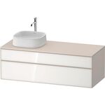 Duravit Waschtischunterbau Zencha 1300x442x550mm we / ta s-matt o ES