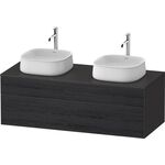 Duravit Waschtischunterbau Zencha 1300x442x550mm Ei sw / gra s-matt o ES