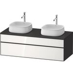 Duravit Waschtischunterbau Zencha 1300x442x550mm we / gra s-matt o ES
