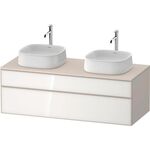 Duravit Waschtischunterbau Zencha 1300x442x550mm we / ta s-matt o ES