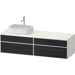 Duravit Waschtischunterbau Zencha 1600x442x550mm Ei sw / we s-matt o ES