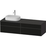 Duravit Waschtischunterbau Zencha 1600x442x550mm sw ls / gra s-matt o ES
