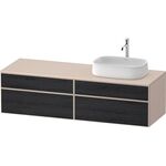 Duravit Waschtischunterbau Zencha 1600x442x550mm Ei sw / ta s-matt o ES