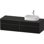 Duravit Waschtischunterbau Zencha 1600x442x550mm sw ls / gra s-matt o ES